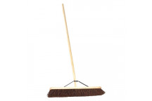 24\"  Bassine Broom with 48\" Handle & Stay