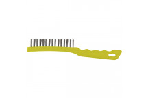 4 Row Wire Brush, Plastic Handle