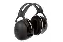 3M PELTOR Earmuffs, Black, Headband, X5A