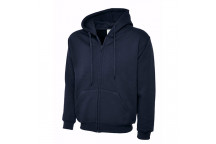 Navy Classic Zip Hoodie Small