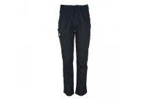 Black Basic Contractor Trousers 32 Reg