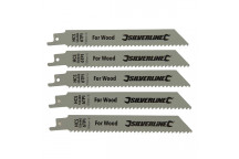 Wood Recip Blade 150mm (Pack of 5)