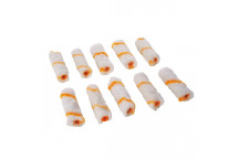100mm Mini Paint Roller Sleeves (Pack of 10)