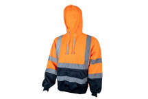 Hi Vis Hoodie Orange Medium