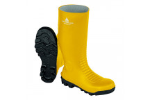 Yellow Safety Wellington Size 10