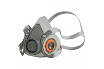 3M Reusable Half Mask Respirator, Large, 6300