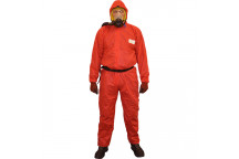 Evergard Type 5/6 Disposable Coveralls - Red XXXL