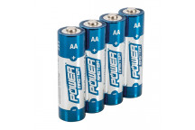 Powermaster AA Alkaline Batteries (Pack of 4)
