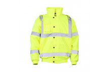 Hi Vis Bomber Jacket Yellow XXXL