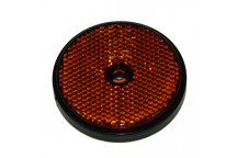 Round Side Reflectors Orange
