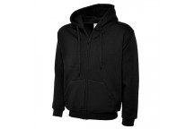 Black Classic Zip Hoodie XXL