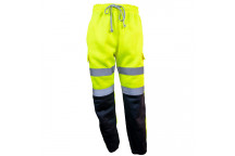 Hi Vis Joggers Yellow XXXL