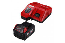 Milwaukee Battery & Fast Charger Pack