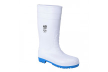 White Safety Wellington Size 6