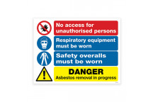 Quad Warning Sign 400 x 300mm