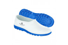 White Galosh Shoes Size 11