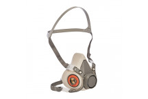 3M Low Maintenance Half Face Mask Respirator, Medium, 06962