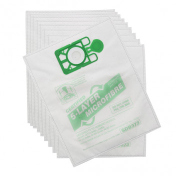 Microfibre 1C Vac Bags (Pack of 10)