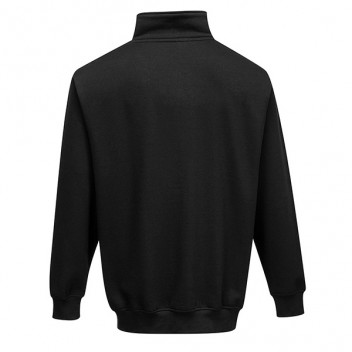 Black Half Zip Sweatshirt Size S