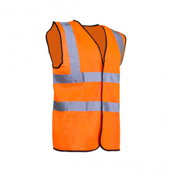 Hi Vis Waistcoat Orange Medium