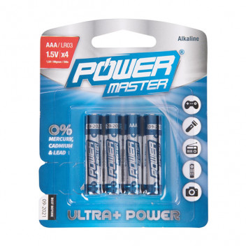 AAA Super Alkaline Battery (Pack of 4)