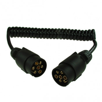 1.5m Curly Connecting Lead