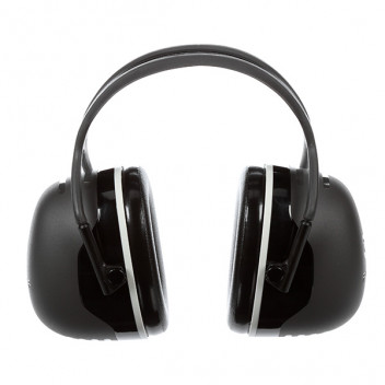 3M PELTOR Earmuffs, Black, Headband, X5A