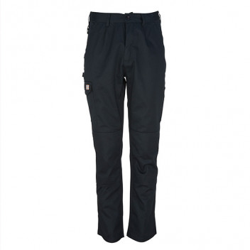 Black Basic Contractor Trousers 32 Reg