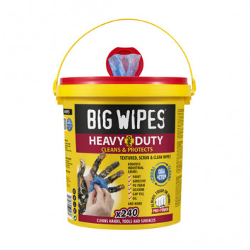 Big Wipes Heavy Duty Pro+ Antiviral Wipes (240 Wipes)