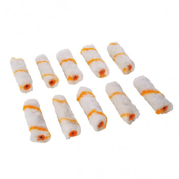 100mm Mini Paint Roller Sleeves (Pack of 10)