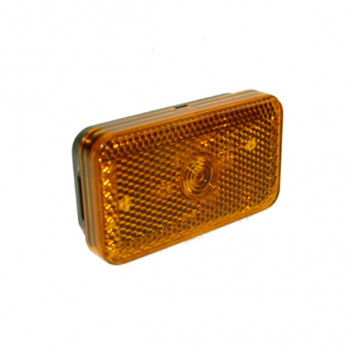 Amber Side Bulb Lamp