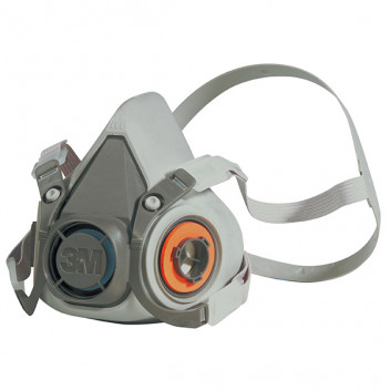 3M Reusable Half Mask Respirator, Large, 6300