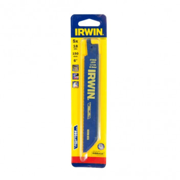Irwin Saw Blade Metal Cutting 150mm 18tpi (Pack of 5)