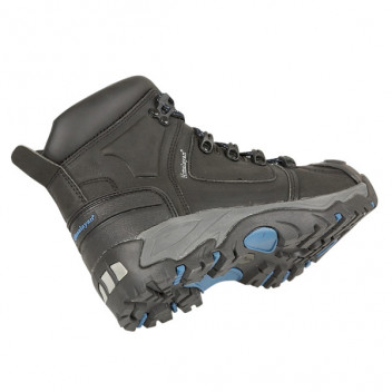 Black Waterproof S3 SRC Ankle Safety Boot Size 7