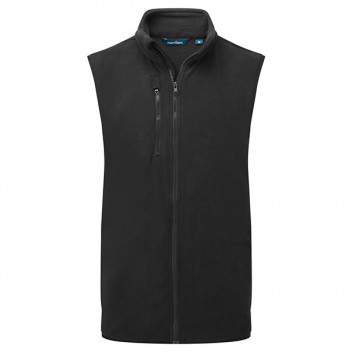 Fleece Gilet Black Large