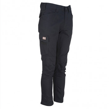Black Stretch Standard Contractor Trousers 44R