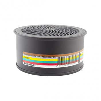 Sundstrom SR299-2 Combined Filter ABEK1-Hg-P3 R