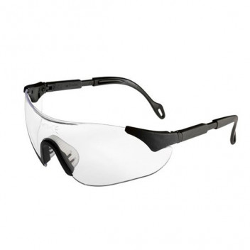 Clear Lens Safety Spectacles with Neck Cord