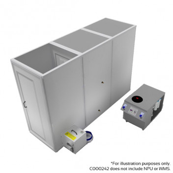 3 Stage Modular System Assembly (MSA) Incl. Shower & Waste Set