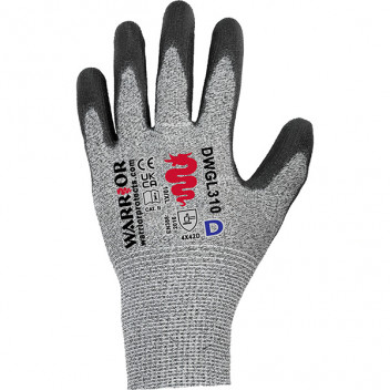 Black PU Cut D Glove (Level 5) Size 11