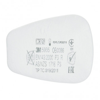 3M P3 R Particulate Filter 5935 (Pack of 2)