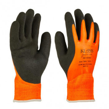 H2o Thermo Glove Orange Size 9