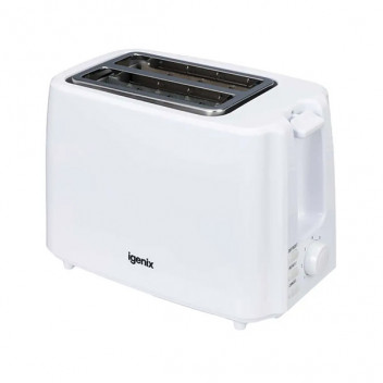 2 Slice Toaster - White