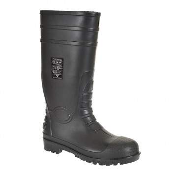 Black Safety Wellington Size 13