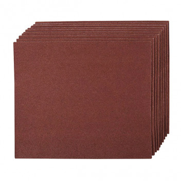 Emery Cloth 80 Grit Sheets (Pack of 10)