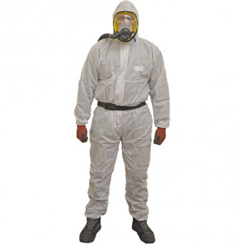 Evergard Type 5/6 Disposable Coveralls White XXXL