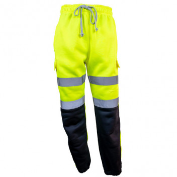 Hi Vis Joggers Yellow Small