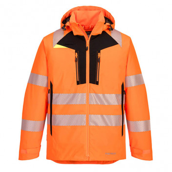 Hi-Vis Winter Jacket Orange/Black XL