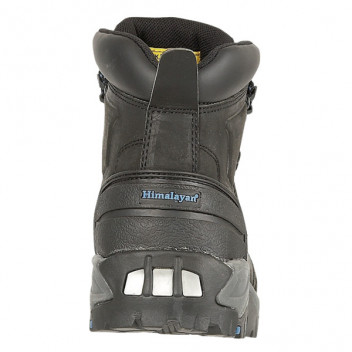 Black Waterproof S3 SRC Ankle Safety Boot Size 7