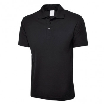 Black Classic Polo Shirt XL